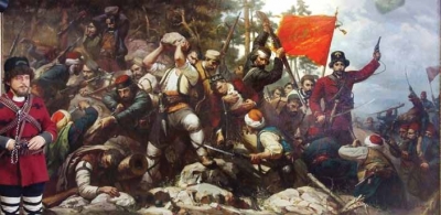 Борбата на Мечкин камен на четата на Питу Гули со турскиот аскер 1903 г.